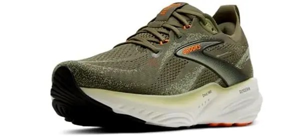 Brooks Glycerin 22 mens Sneaker Dusty Olive/Tea/Orange