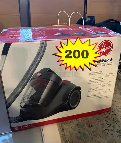 Hoover Power 6 Bagless Vacuum Cleaner - Used, In Box - negotiable. Urgent. Move out