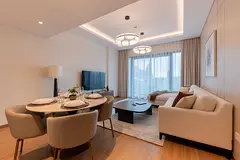 Stylish 1BR Retreat with Balcony | Central Park Dubai