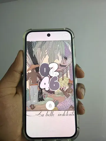 Google Pixel phone — used, working, with clear case - Negotiable