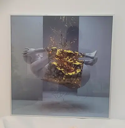 Unique Art Print with Metal Frame 50x 50cm