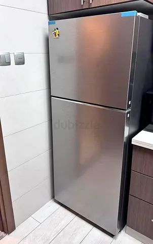 Stainless steel top-freezer refrigerator - working condition