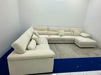 Looks great condition Italy brand Ushape sofa