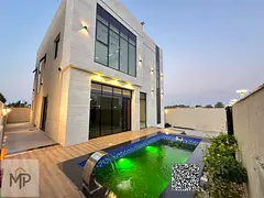 Luxury villa with private pool - prime location next to the services area in Ajman. Registration fee