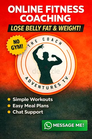 Get Fit at Home – Online Coaching