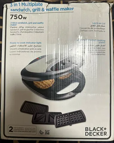 Black  decker sandwich maker