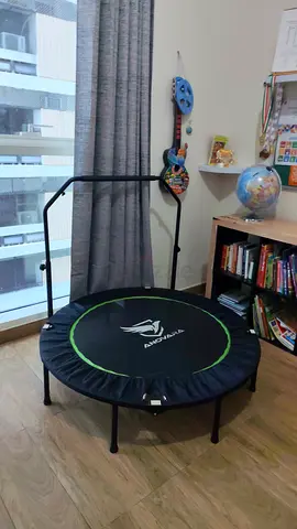 Mini fitness trampoline 48(rebounder) with handle - used