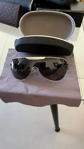 Giorgio Armani shield-style sunglasses with hard case (gently used)