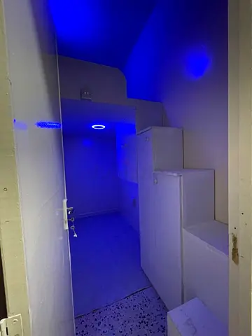 Partition available for couple in neat clean envirnment