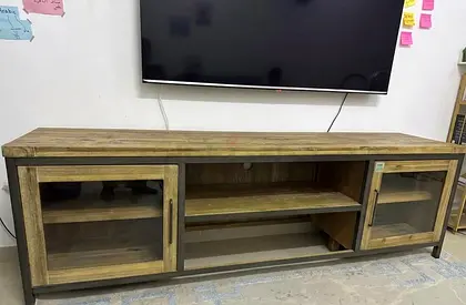 TV Stand Stylish Wooden Entertainment Center for Sale