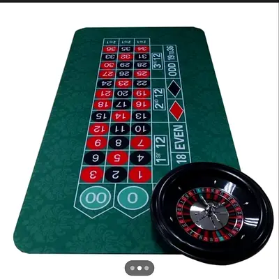 Tabletop Roulette Game Set — Felt Betting Mat and Wheel