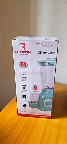 G Tron Blender GT-1042/JB - Brand New and Unopened