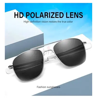 Stylish Aviator Sunglass with HD Polarized Lens