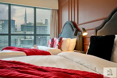 LIMITED DEAL DISCOUNT | All Bills Included | Multiple Months Available | No Commission l Luxurious 2BHK in Business Bay with Burj Khalifa & City Views