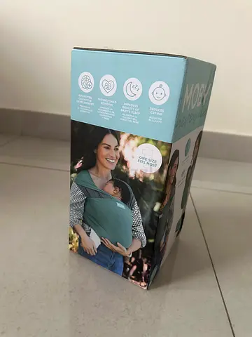 MOBY Baby Wrap Carrier for Comfortable Baby Wearing