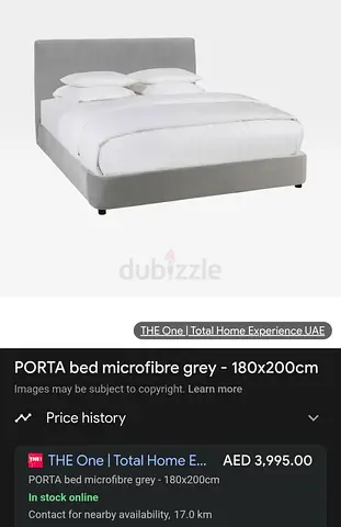 The One Brand bed Set With one side table With mattresses and box