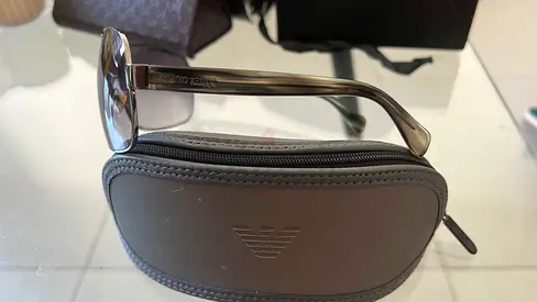 Giorgio Armani sunglasses with original hard case - gently used