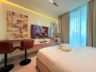 Beautiful Furnished Studio | Balcony | Park & Burj Al Arab View