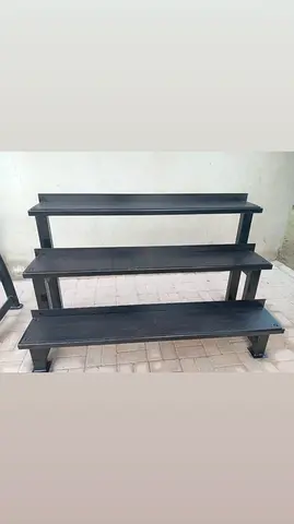 Stylish Black Wooden Rack