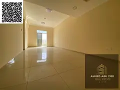 Two bedrooms and a living room, first occupancy, with a distinctive balcony offering an open view, t