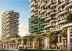 Furnished 1BR Apartment | Takaya Tower A | Balcony &amp; City View
