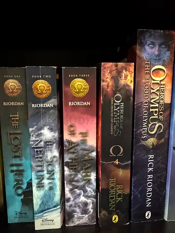 Percy Jackson - Hero’s of Olympus - 5 book set
