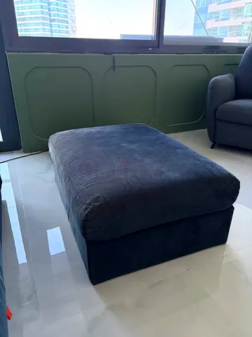 VIMLE Ottoman Footstool with storage