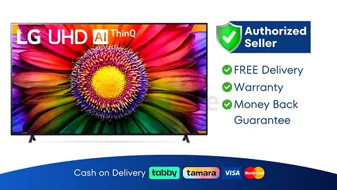 LG 75 inch TV Smart TV - 4K - Brand New | 1 Year Warranty | FREE Delivery | AD4444