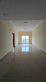 One bedroom and living room, first occupancy in Al Jurf 3, spacious, two bathrooms, balcony with ope
