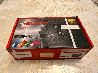 StarSat HD satellite receiver (no power cable)