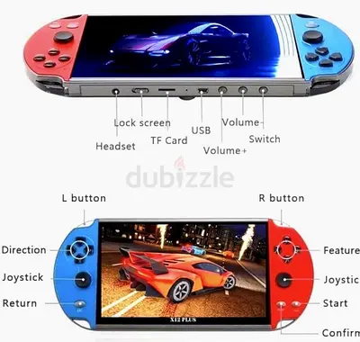 x12 plus 7” Portable Handheld Gaming Console