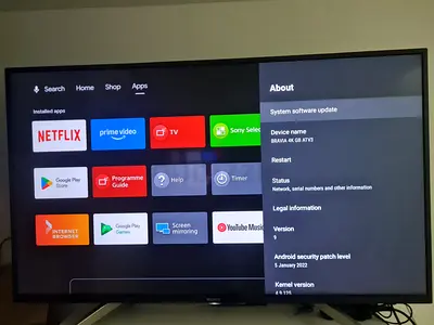 Preloved Sony Bravia Smart TV