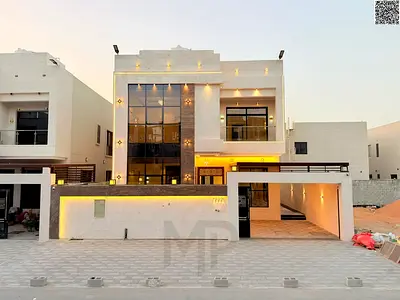 Villa in Al-Haliyo 2 area, excellent finishing, close to all services, large area, spacious interior layouts, freehold ownership for all nationalities