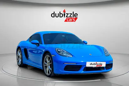 AED 3419/month | 2023 Porsche Cayman 718 Standard | GCC Specs | Ref#362932