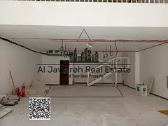Shop for rent, mezzanine level, first occupant, in Al Bustan area, Ajman