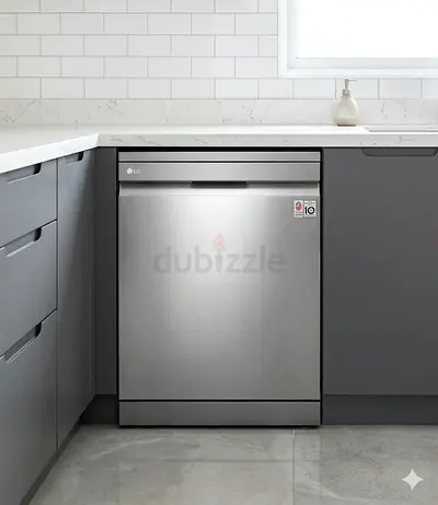 LG 3 Racks Quad Wash Steam Dishwasher MODEL  DFB325HS
