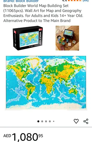 World map block builder