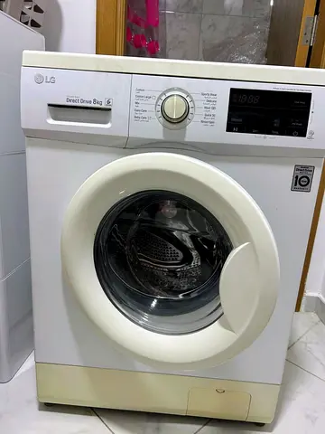 LG 8kg Front Load Washing Machine