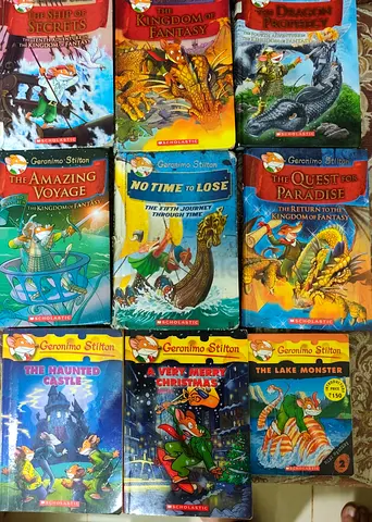 GERONIMO HARD COVER BOOKS