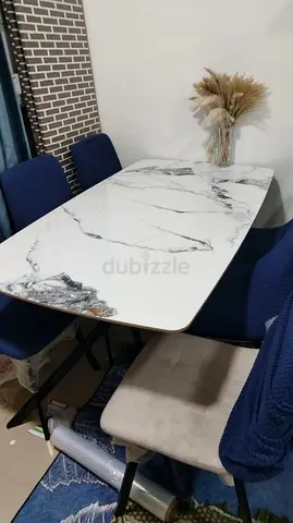 Elegant Dining Table with Chairs