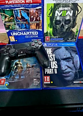 Included: Uncharted,$% of War, Call of Duty, The last of us 2, $% of war Ragnarok, Warfare