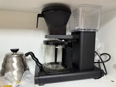 Moccamaster KBG Select Filter Coffee Maker – 1.25L Glass Carafe, 6-Min Fast Brew