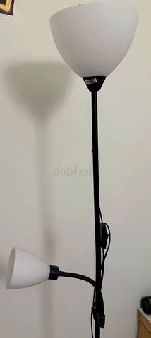 Modern Floor Lamp with Adjustable Reading Light
All working fine 
50 aed