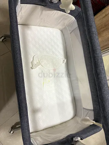 Cozy electric Baby Crib with Adjustable Height and music inbuilt and storage