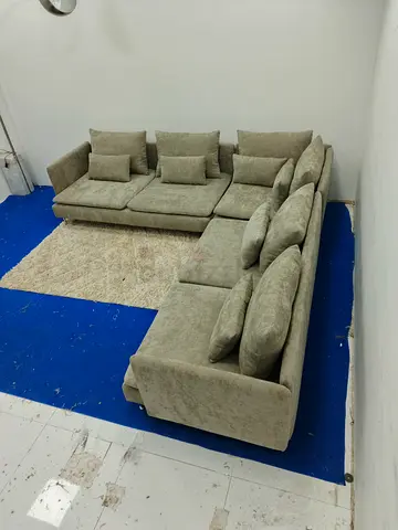 Ikea Soderhamn grey corner sofa