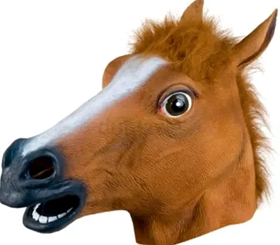 Realistic Horse Mask.Dubai, Sharjah : Free delivery