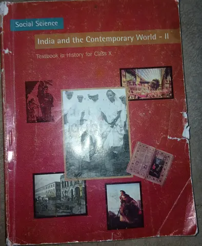 Grade 10 NCERT History Textbook