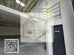 Strategic Location Warehouse | 3,000 Sq Ft | 42 kW Electricity | Mezzanine | Ajman Industrial