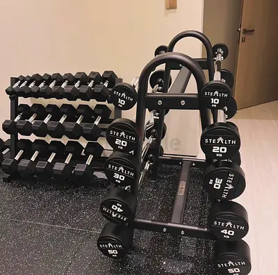 Stealth Fixed Barbell Set – Curl  Straight