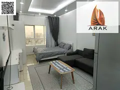 Furnished Studio for Rent – Orient Towers 📍 Location: Orient Towers – Ajman Prime location cl